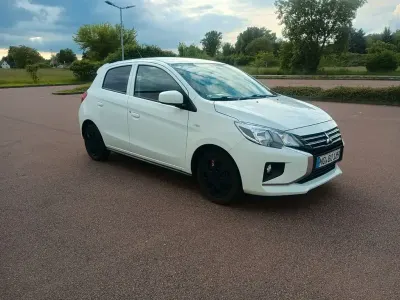 Gebraucht Mitsubishi Space Star 71 PS (52 kW) 2021 Weiß Kleinwagen