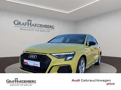 Usata Audi A3 S-Line 245 CV (180 kW) 2021 Giallo Berlina