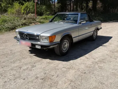 Gebraucht Mercedes SL280 184 PS (135 kW) 1974 Silber Cabrio