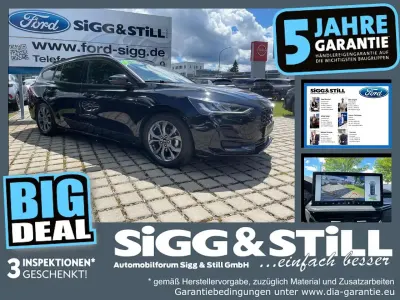 Gebraucht Ford Focus ST-Line 125 PS (91 kW) 2024 Obsidianschwarz metallic Kombi