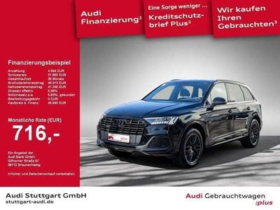Gebraucht Audi Q7 S-Line 381 PS (280 kW) 2021 Tiefschwarz SUV