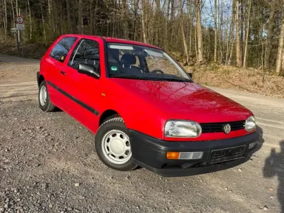 Gebraucht VW Golf III 75 PS (55 kW) 1994 Rot Kleinwagen