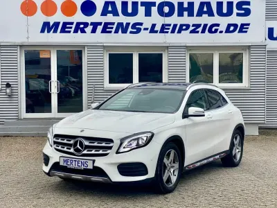 Gebraucht Mercedes GLA250 AMG line 211 PS (155 kW) 2019 Polarweiss  unilack SUV