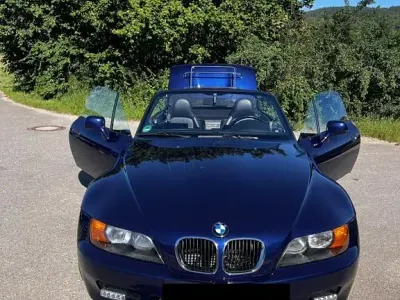Gebraucht BMW Z3 Sport Line 116 PS (85 kW) 1997 Blau Cabrio