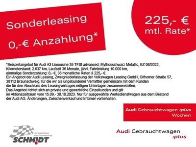 gebraucht Audi A3 Limousine 35 TFSI advanced Sound PDC