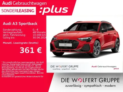 Gebraucht Audi A3 S-Line 272 PS (200 kW) 2025 Progressivrot metallic Limousine