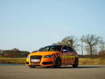 Gebraucht Audi S3 Sportback 341 PS (250 kW) 2011 Orange Kleinwagen