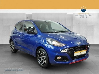 Gebraucht Hyundai i10 N Line 101 PS (74 kW) 2021 Blau Kleinwagen