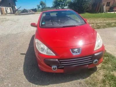 Gebraucht Peugeot 307 CC 120 PS (88 kW) 2005 Rot Cabrio