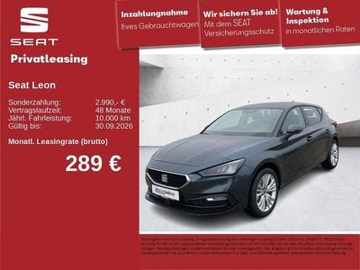 Gebraucht Seat Leon Style 150 PS (110 kW) 2024 S7 "magnetic tech" Limousine
