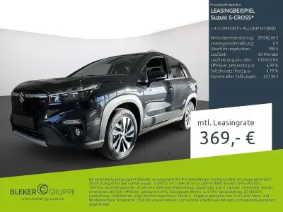 Nouă Suzuki SX4 S-Cross Comfort+ 129 CP (94 kW) 2025 Negru SUV
