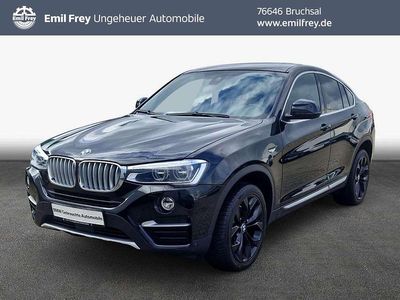 Gebraucht BMW X4 xLine 245 PS (180 kW) 2017 Black sapphire metallic SUV
