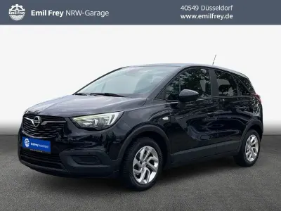 Gebraucht Opel Crossland X Edition 82 PS (60 kW) 2017 Onyx schwarz SUV