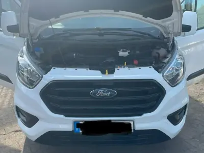 Gebraucht Ford Transit Custom 107 PS (78 kW) 2019 Weiß Van / Kleinbus