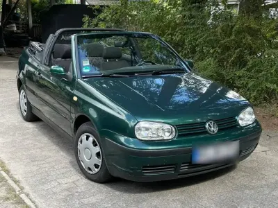 Gebraucht VW Golf 75 PS (55 kW) 2000 Grün Cabrio