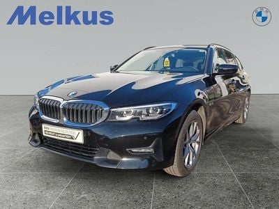 Gebraucht BMW 320e Sport Line 204 PS (150 kW) 2022 Schwarz Kombi