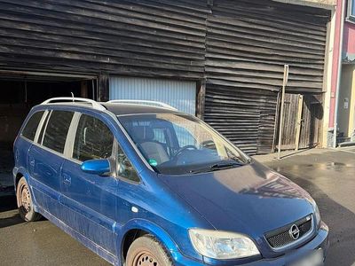 Usata Opel Zafira OPC 125 CV (91 kW) 2004 Blu Monovolume