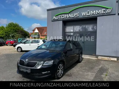 Używany Skoda Octavia Drive 150 KM (110 kW) 2017 Czarny Sedan/Limuzyna