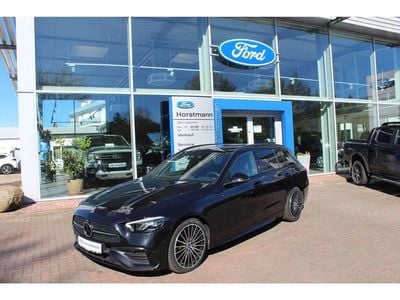 Usata Mercedes C220 AMG line 197 CV (144 kW) 2024 Nero Station wagon