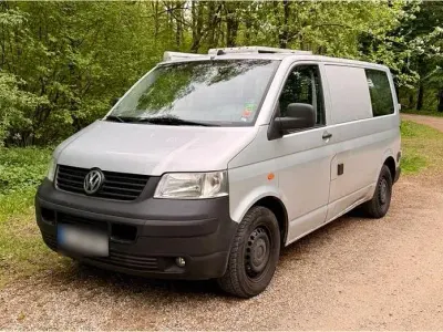 Używany VW Transporter 130 KM (95 kW) 2004 Srebrny Van