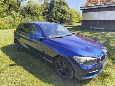 Usata BMW 128 136 CV (100 kW) 2017 Blu Berlina