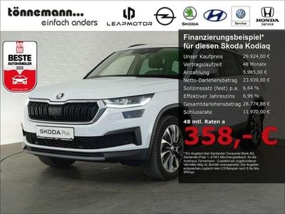 Gebraucht Skoda Kodiaq Clever 150 PS (110 kW) 2022 Weiss SUV
