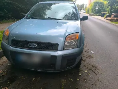 Gebraucht Ford Fusion 2006 Blau Kleinwagen