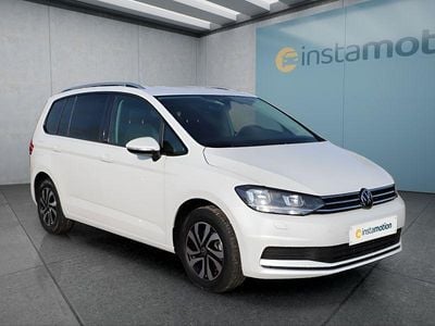 Gebraucht VW Touran 150 PS (110 kW) 2021 Weiß Van / Kleinbus