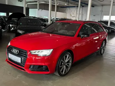 Używany Audi A4 Black Edition 170 KM (125 kW) 2018 Czerwony Kombi