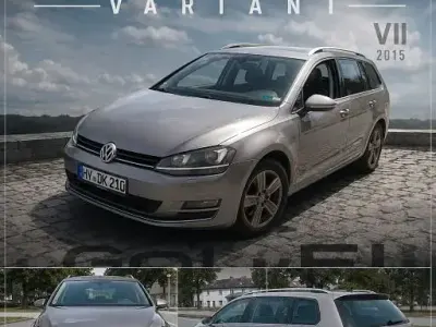 Gebraucht VW Golf VII Comfortline 110 PS (80 kW) 2015 Grau Kombi