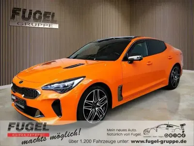Gebraucht Kia Stinger GT 373 PS (274 kW) 2021 Neon orange Kleinwagen