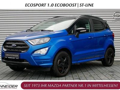 Gebraucht Ford Ecosport ST-Line 125 PS (91 kW) 2019 Blau SUV