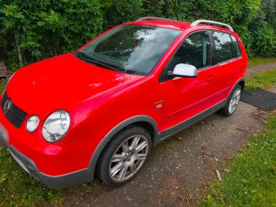 Gebraucht VW Polo Cross 75 PS (55 kW) 2005 Rot Kleinwagen
