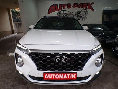 Gebraucht Hyundai Santa Fe Premium 200 PS (147 kW) 2020 White cream SUV