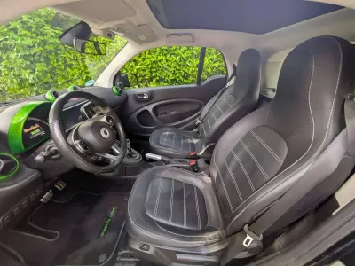Gebraucht Smart ForTwo Coupé Brabus 60 kW (82 PS) 2017 Schwarz Coupé
