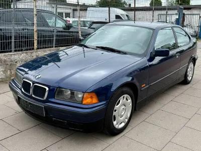 Gebraucht BMW 316 102 PS (75 kW) 1996 Blau Coupé
