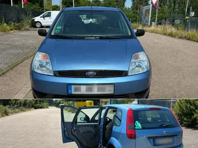 Gebraucht Ford Fiesta 70 PS (51 kW) 2003 Blau Kleinwagen