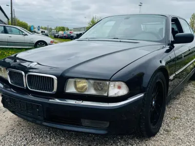 Brugt BMW 750L 326 HK (239 kW) 1998 Sort Sedan