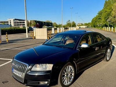 Second-hand Audi A8 S-Line 326 CP (239 kW) 2008 Negru Berlinǎ