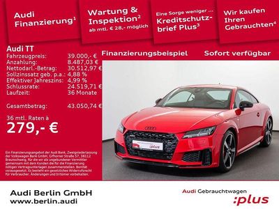 Gebraucht Audi TT Advanced 245 PS (180 kW) 2023 Tangorot metallic Coupé