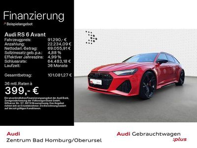 Gebraucht Audi RS6 Sport 600 PS (441 kW) 2023 Tangorot metallic Kombi