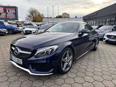 gebraucht Mercedes C180 coupe amg line *CAM*SHZ*TEMPO*NAVI*TÜV NEU