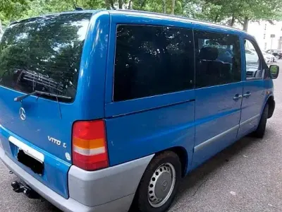 Brugt Mercedes Vito 143 HK (105 kW) 1999 Blå Van