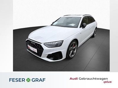 Gebraucht Audi A4 S-Line 265 PS (194 kW) 2024 Gletscherweiß metallic Kombi