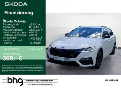 Gebraucht Skoda Octavia RS 245 PS (180 kW) 2024 Weiß Kombi
