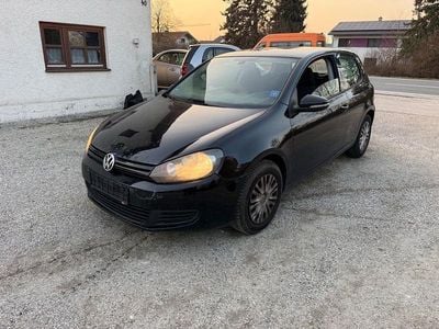 Gebraucht VW Golf VI Trendline 80 PS (58 kW) 2009 Schwarz Kleinwagen