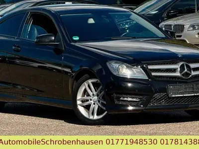 Gebraucht Mercedes C220 Premium 170 PS (125 kW) 2014 Schwarz Coupé