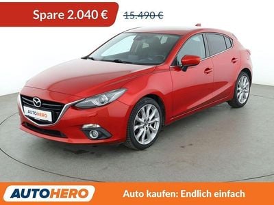 Gebraucht Mazda 3 Sports-Line 120 PS (88 kW) 2014 Rot Limousine
