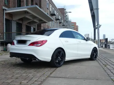 Brugt Mercedes CLA200 Night 156 HK (114 kW) 2015 Hvid Coupe
