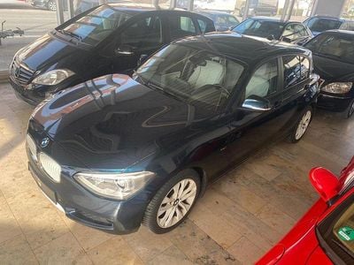 Usata BMW 118 Performance 170 CV (125 kW) 2012 Blu Utilitaria